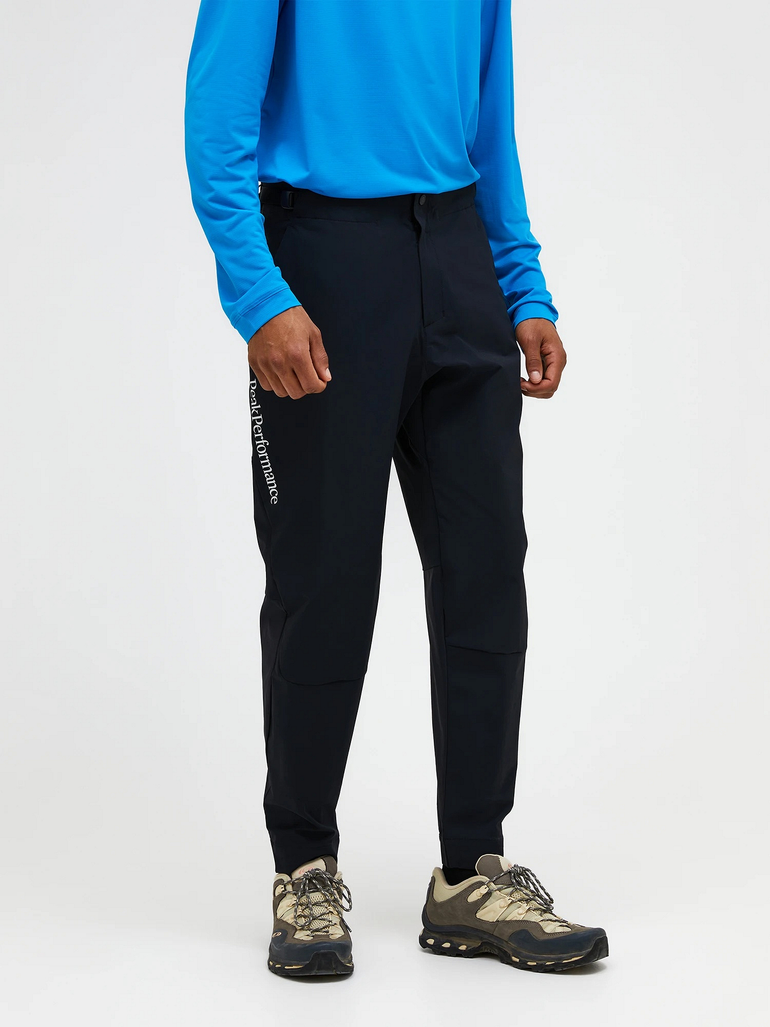 Trail MTB Pants Men SS26 Stretch Nylon - BLACK